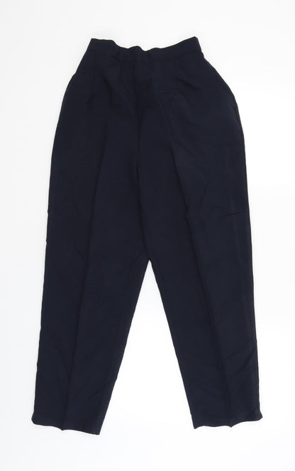 Womens UK Size 14 Preworn Regular Fit Sweatpants Blue Trousers