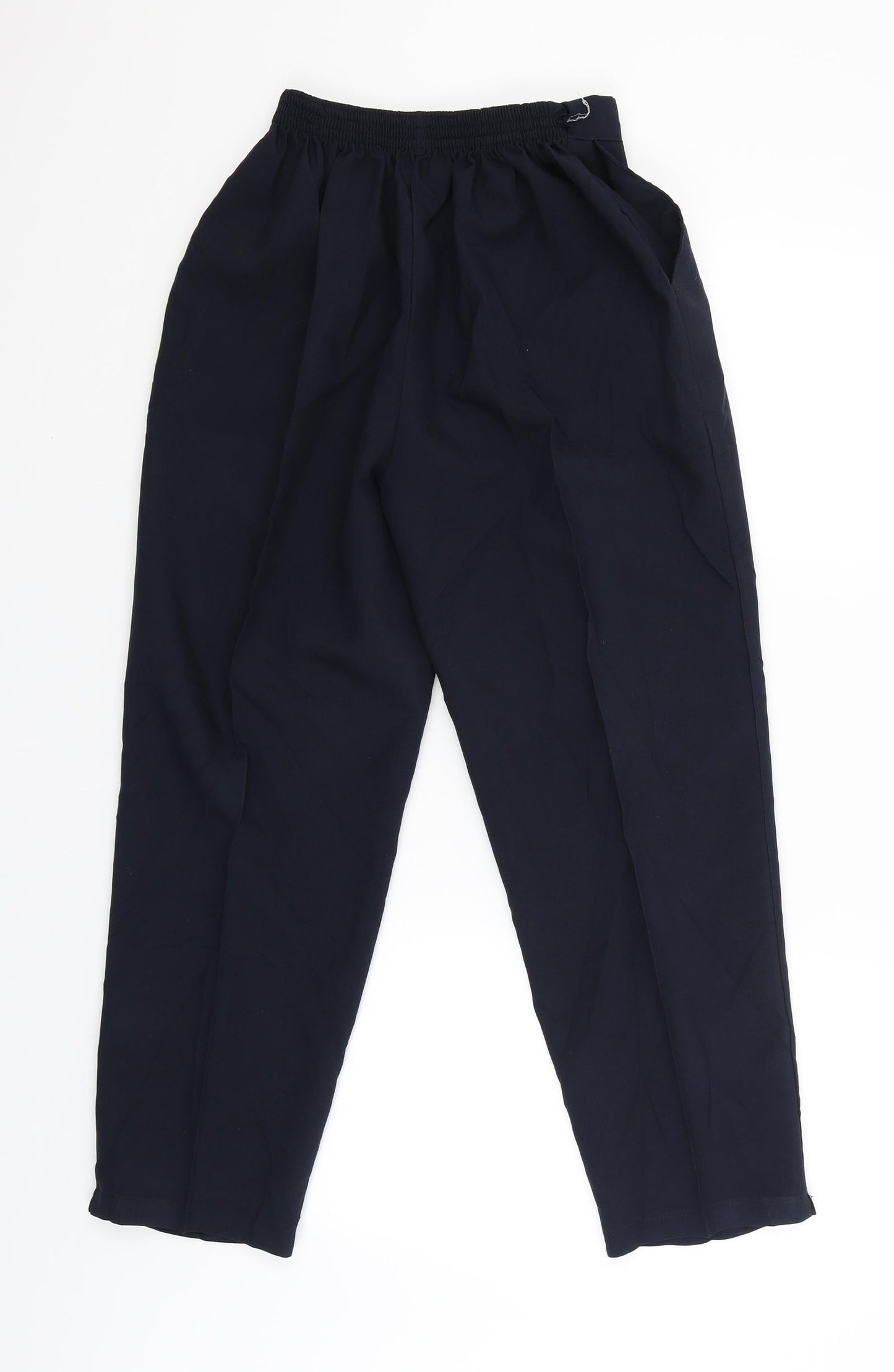 Womens UK Size 14 Preworn Regular Fit Sweatpants Blue Trousers