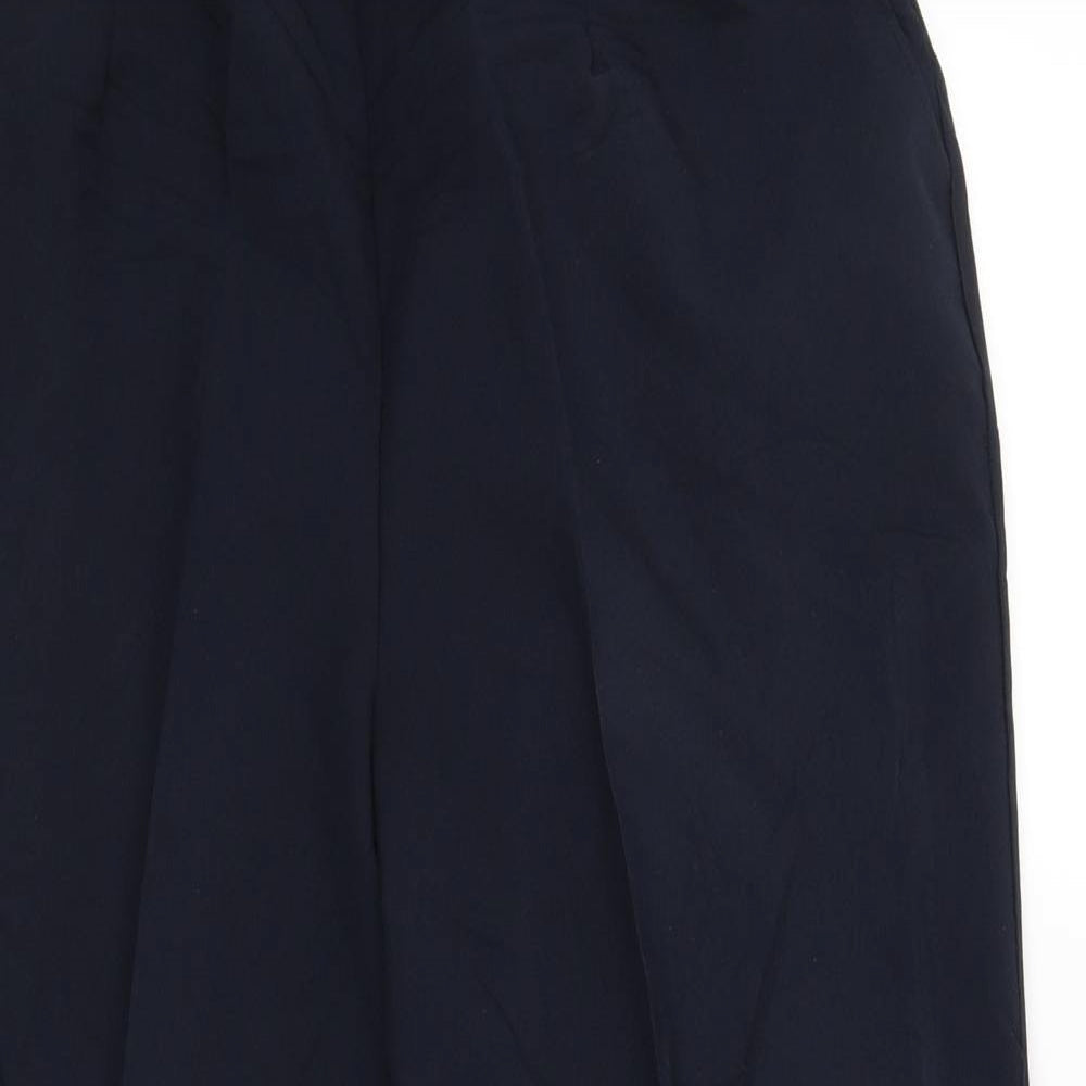 Womens UK Size 14 Preworn Regular Fit Sweatpants Blue Trousers