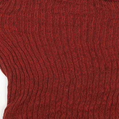 Womens UK Size S H&M Red Pullover Jumper