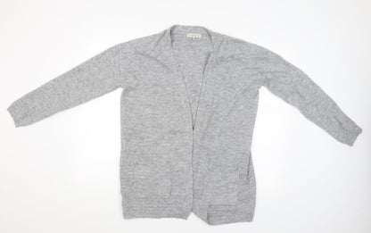 Nutmeg Womens Grey   Cardigan Jumper Size 12