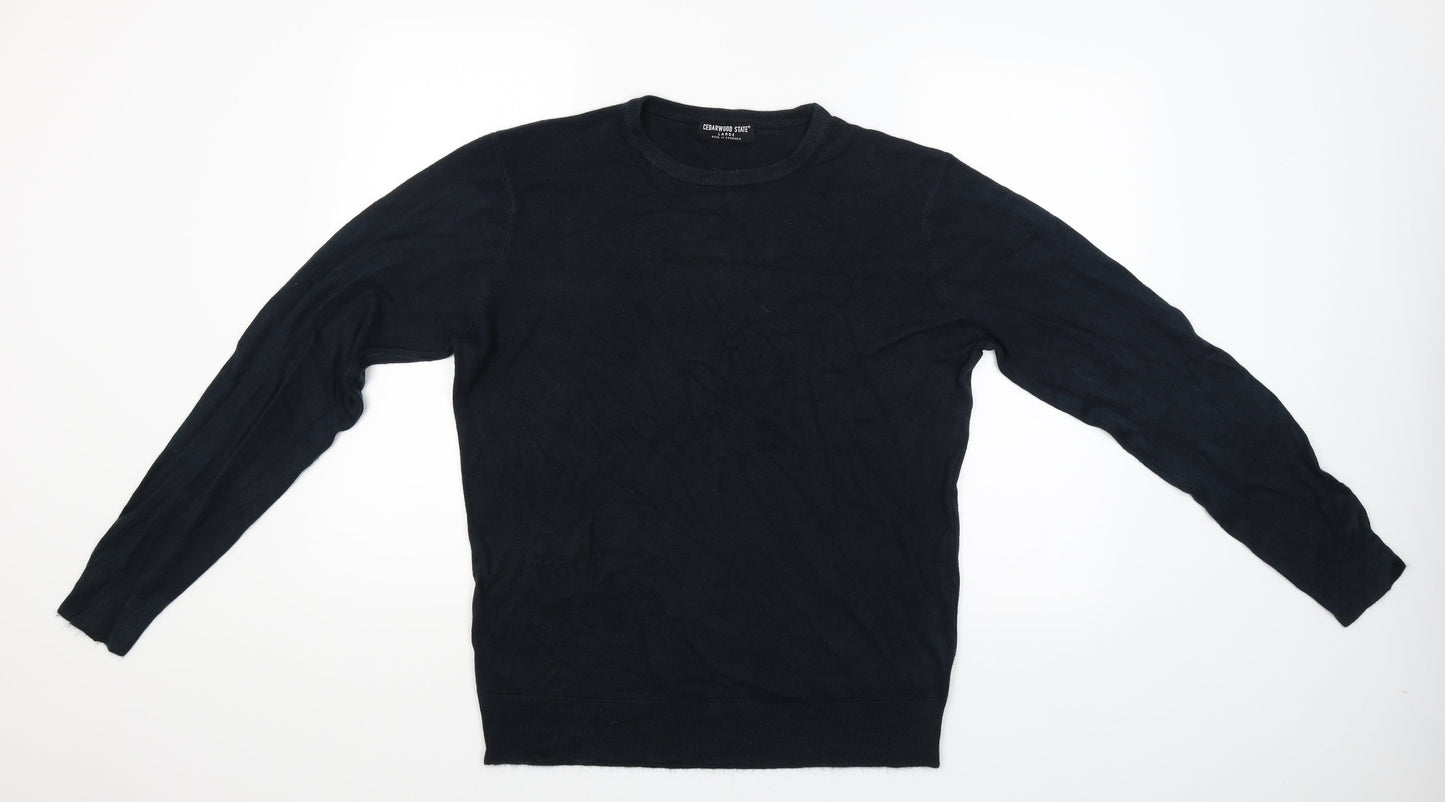 Cedar Wood State Mens Green   Pullover Jumper Size L