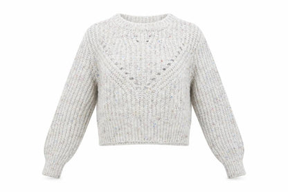 Womens UK Size S Topshop Grey Pullover Jumper