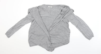 Marks and Spencer Womens Grey   Cardigan Jumper Size 18