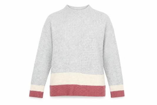 Womens UK Size 14 Nutmeg Grey Pullover Jumper