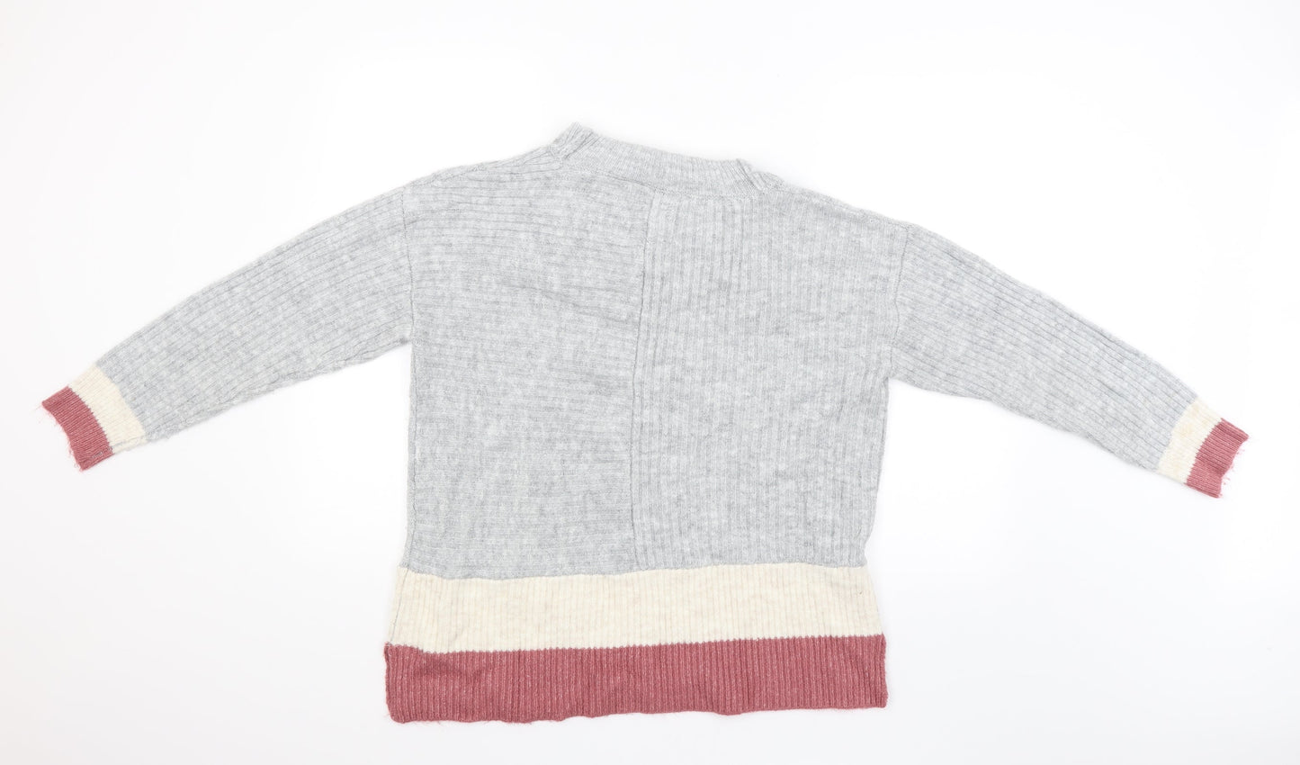 Nutmeg Womens Grey   Pullover Jumper Size 14