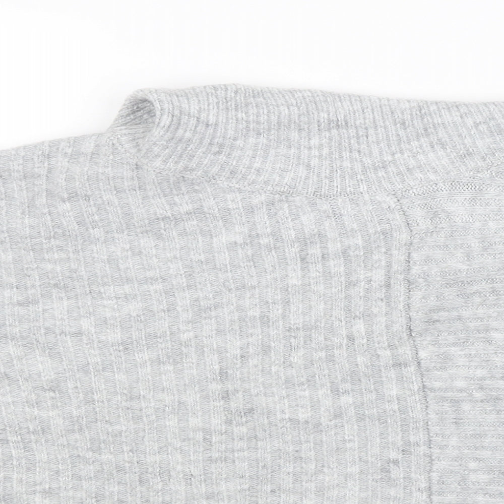 Nutmeg Womens Grey   Pullover Jumper Size 14