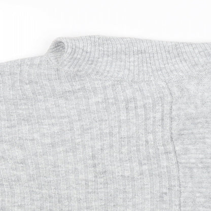 Nutmeg Womens Grey   Pullover Jumper Size 14