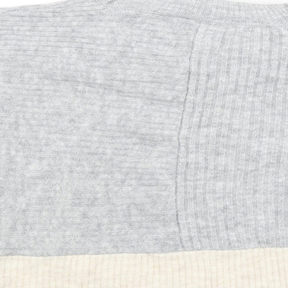 Nutmeg Womens Grey   Pullover Jumper Size 14