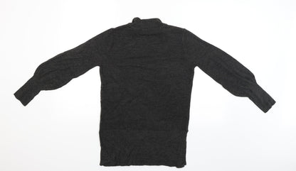 Womens UK Size S M&S Grey Pullover Jumper