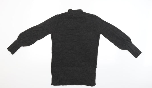 Womens UK Size S M&S Grey Pullover Jumper