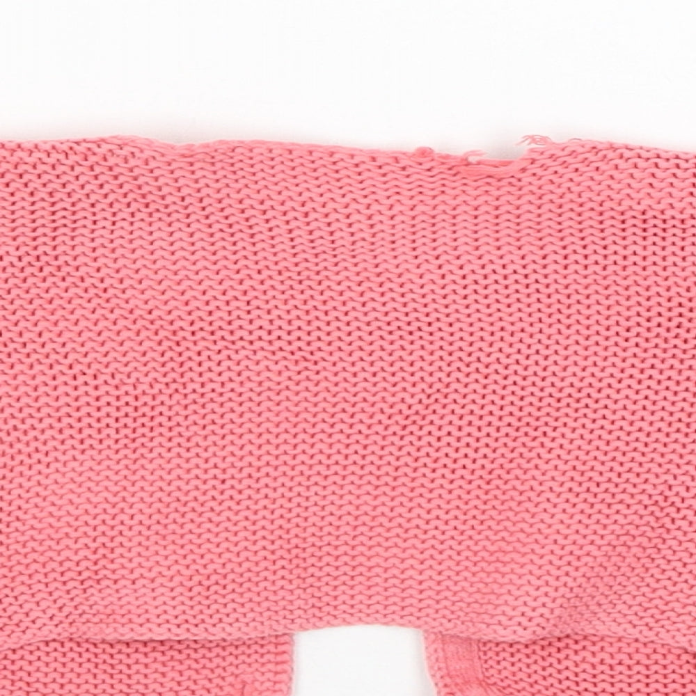 M&S Girls Pink   Cardigan Jumper Size 0-3 Months