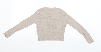 Pull&Bear Girls Beige   Pullover Jumper Size M