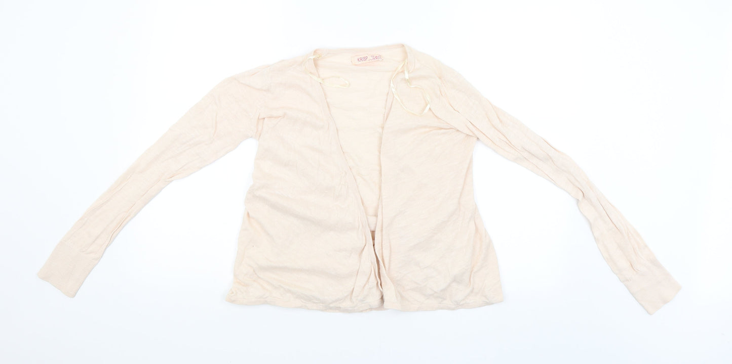 Womens UK Size 10 Krisp Pink Cardigan Jumper