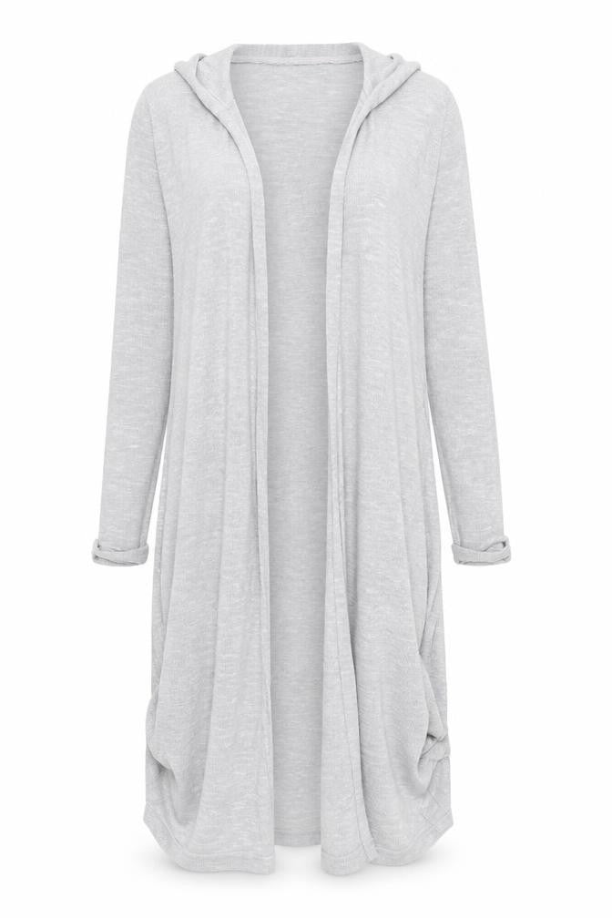 Womens UK Size 12 New Look Grey Cape Jumper