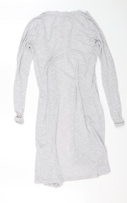 Womens UK Size 12 New Look Grey Cape Jumper