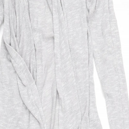 Womens UK Size 12 New Look Grey Cape Jumper