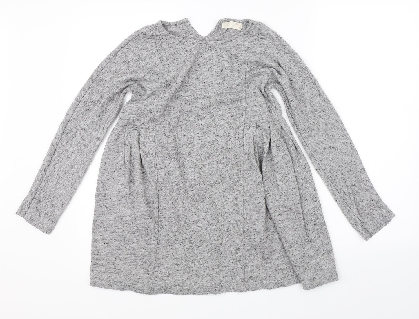 Zara Girls Grey   Pullover Jumper Size 13-14 Years