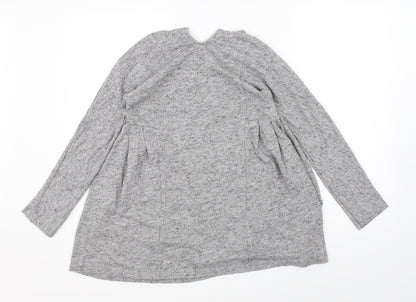 Zara Girls Grey   Pullover Jumper Size 13-14 Years