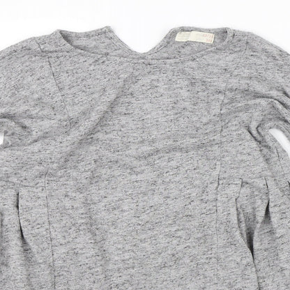 Zara Girls Grey   Pullover Jumper Size 13-14 Years