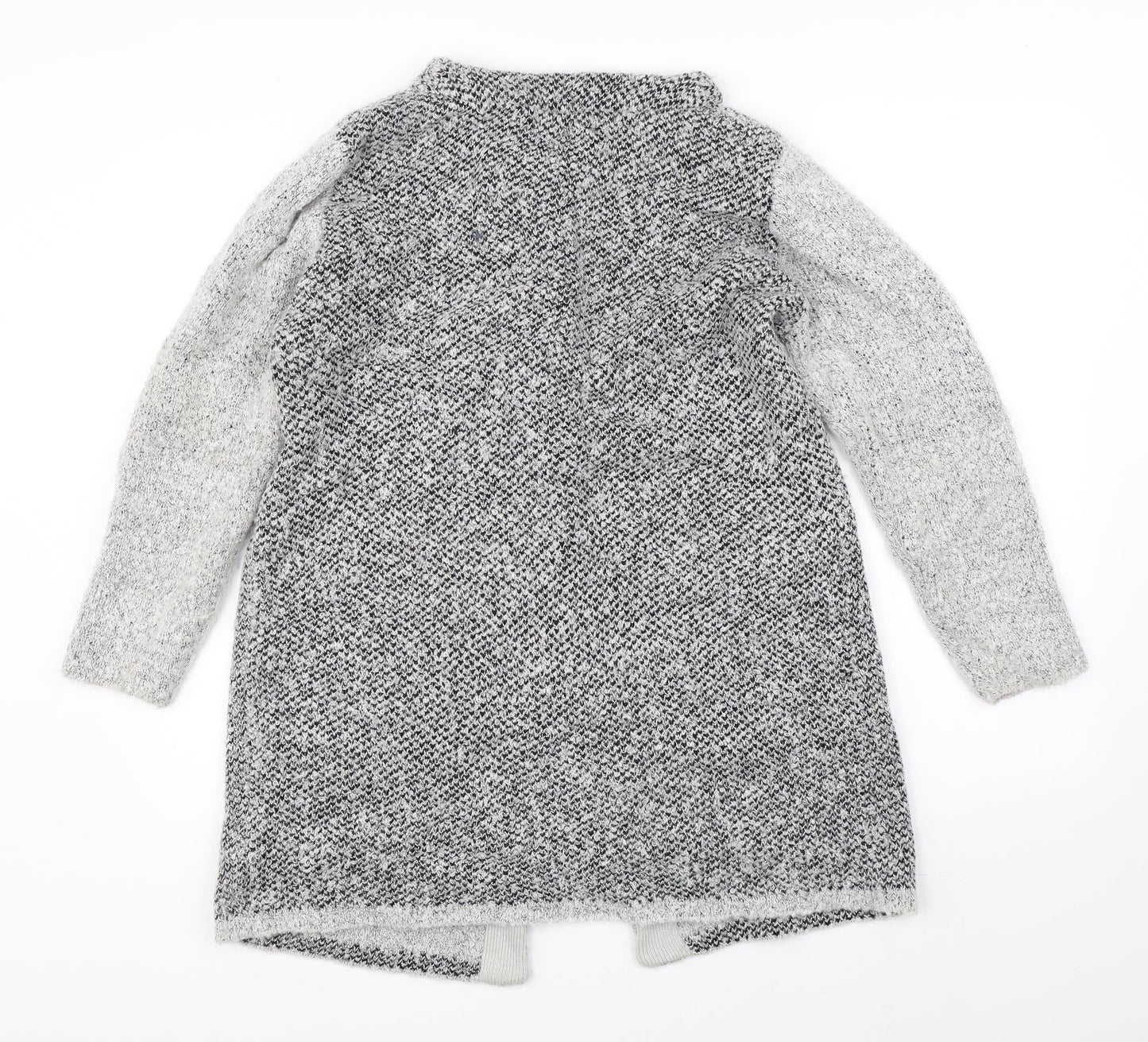 Paramour Womens Grey  Knit Jacket Coatigan Size M