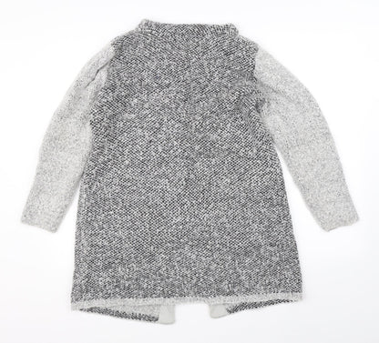 Paramour Womens Grey  Knit Jacket Coatigan Size M