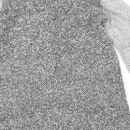 Paramour Womens Grey  Knit Jacket Coatigan Size M