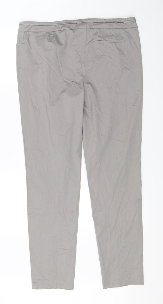 Gerry Weber Womens Grey   Dress Pants Trousers Size 38 in L30 in