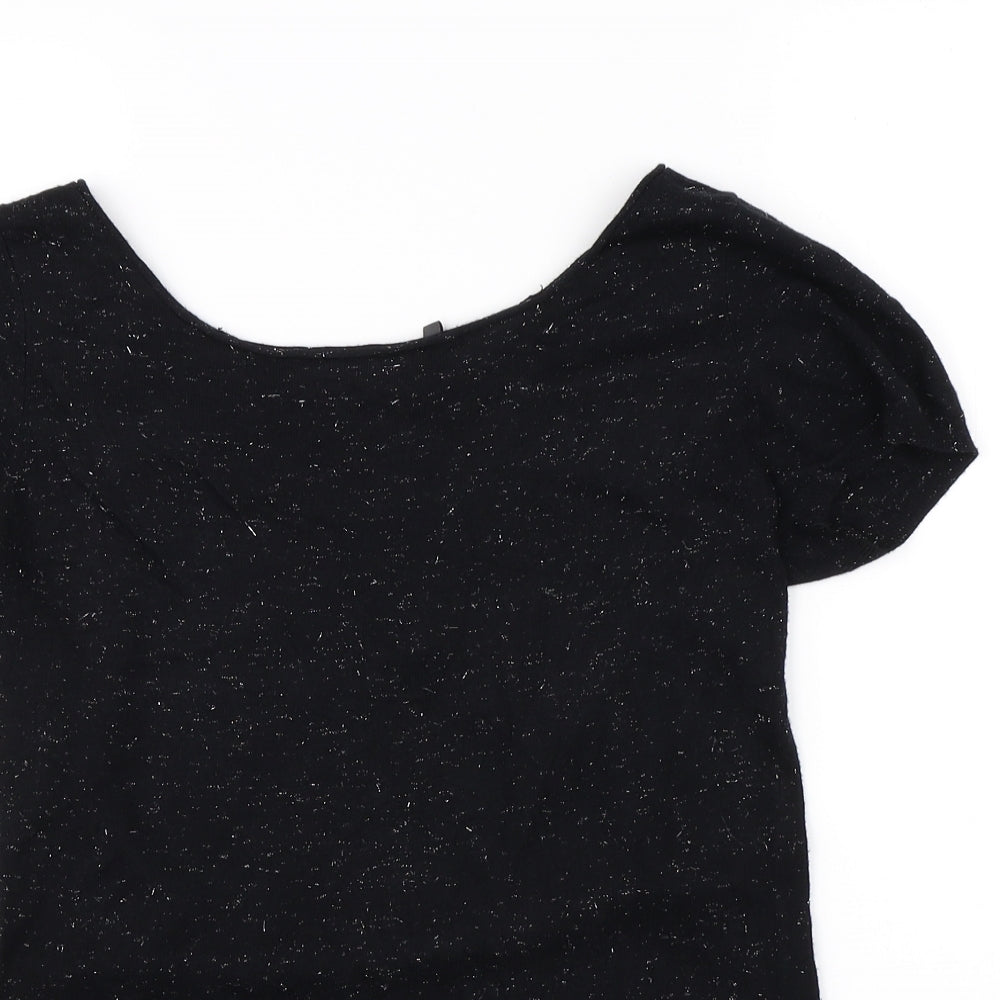NAF NAF Womens Black   Basic Blouse Size L