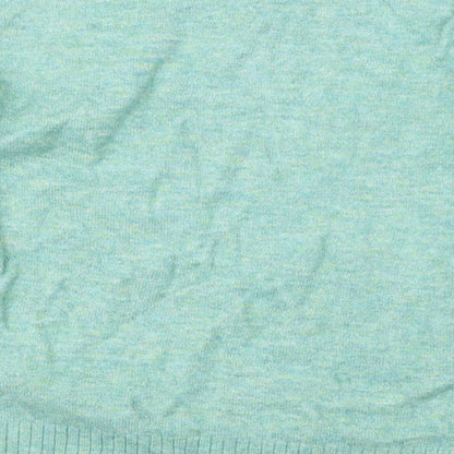 Womens UK Size 14 Love Knitwear Green Pullover Jumper
