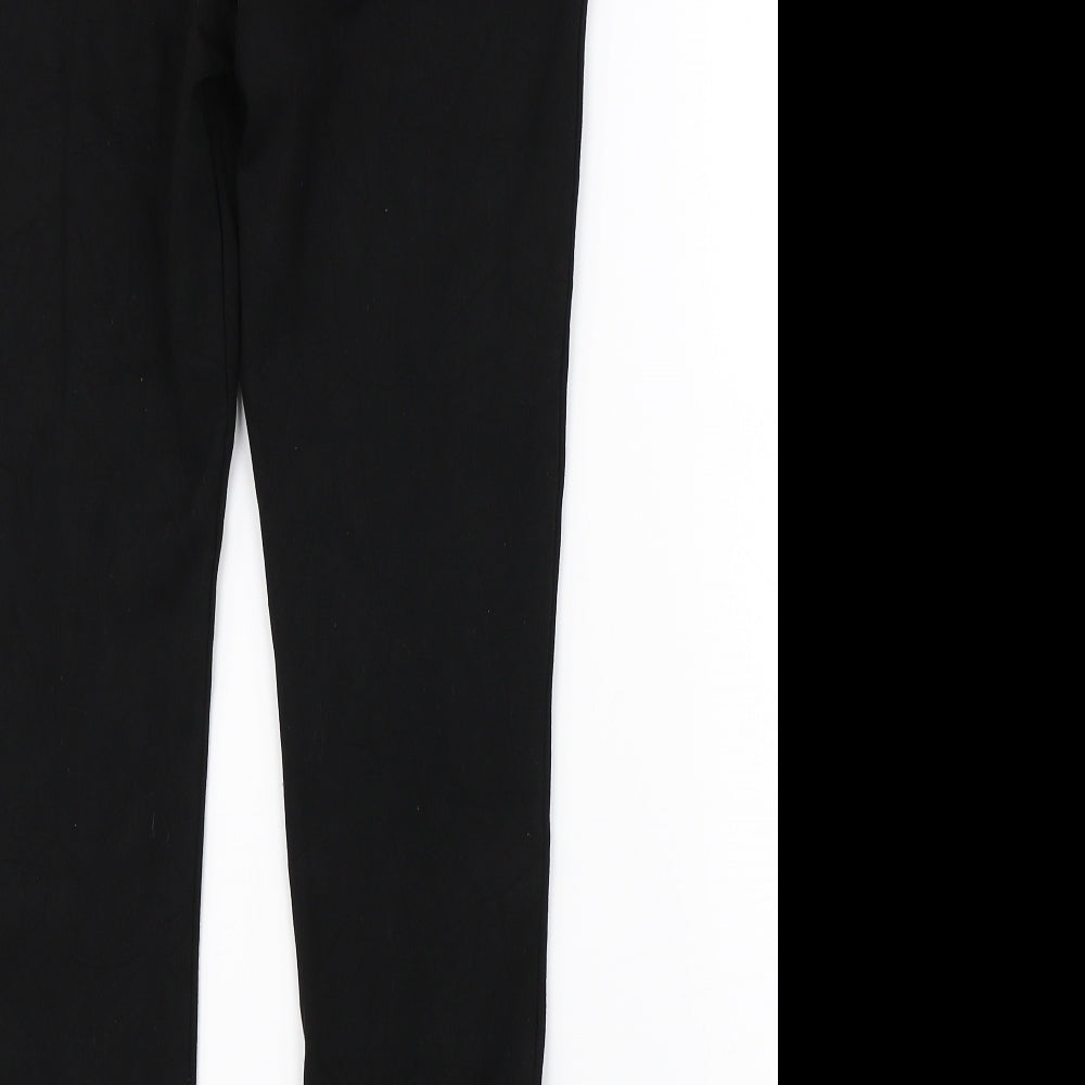 TU Womens Black   Dress Pants Trousers Size 10 L25 in