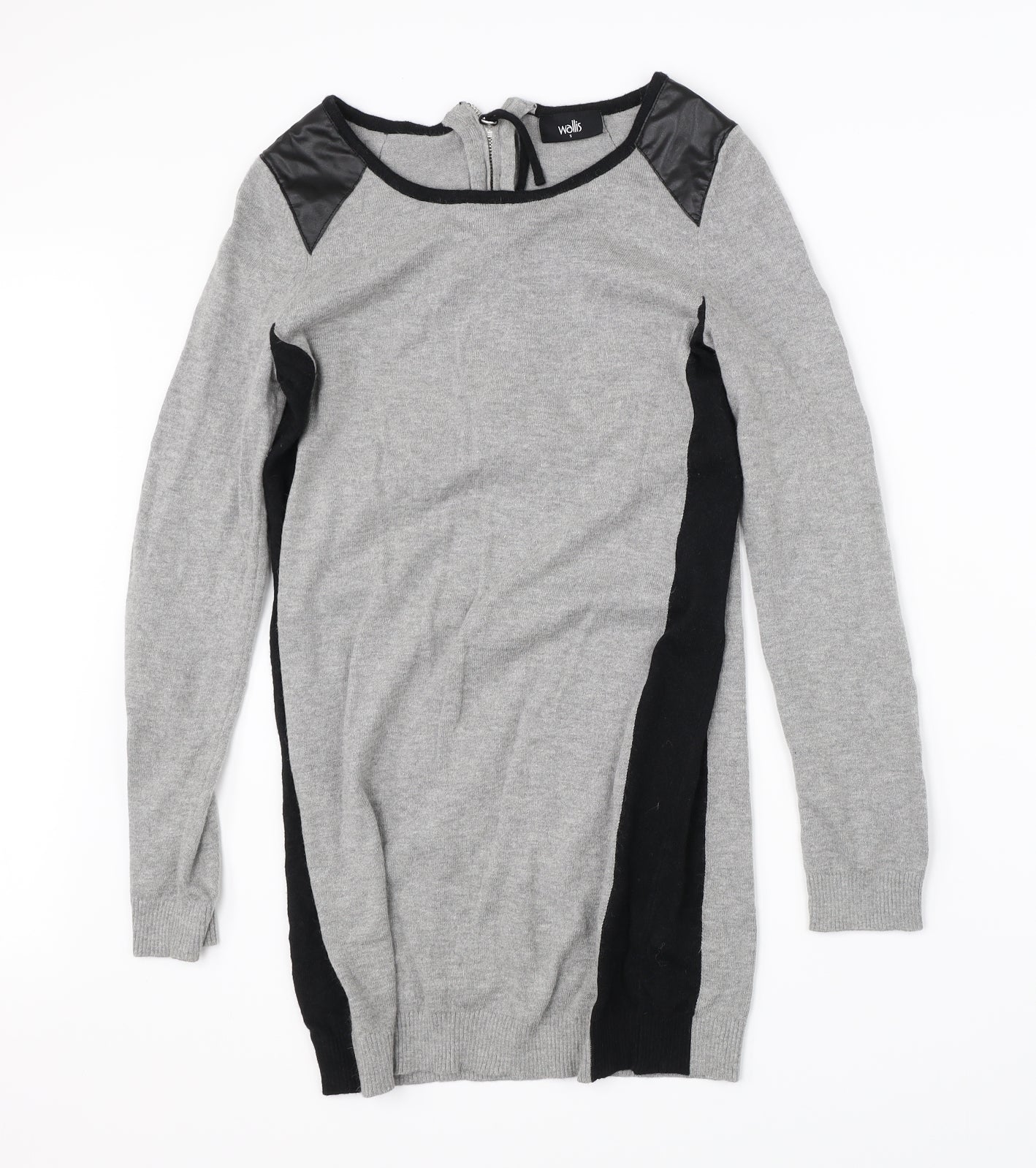 Womens UK Size S Wallis Grey Pullover Jumper