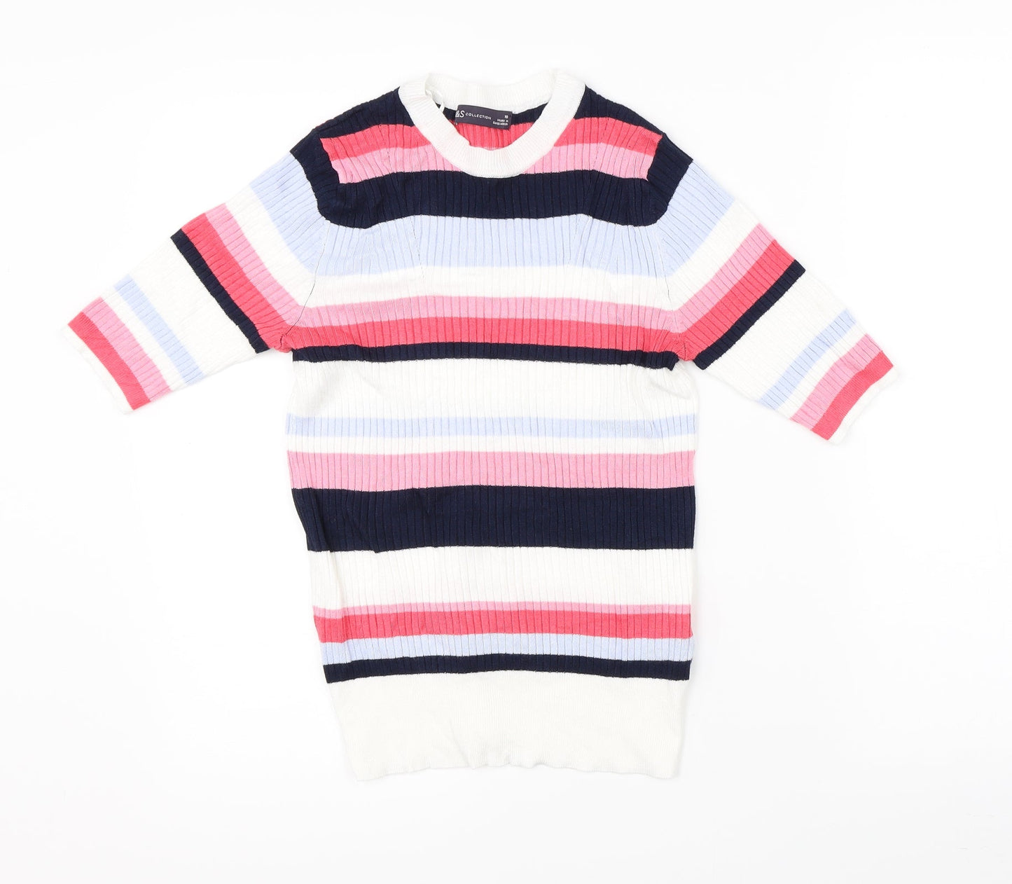Womens UK Size 10 Marks & Spencer Multicoloured Pullover Jumper