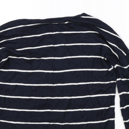 Atmosphere Womens Blue Striped  Pullover Jumper Size 8