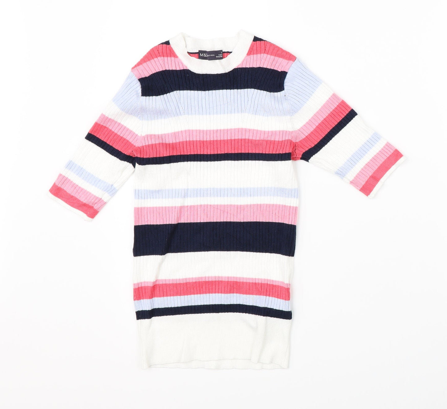 Womens UK Size 8 Marks & Spencer Multicoloured Pullover Jumper