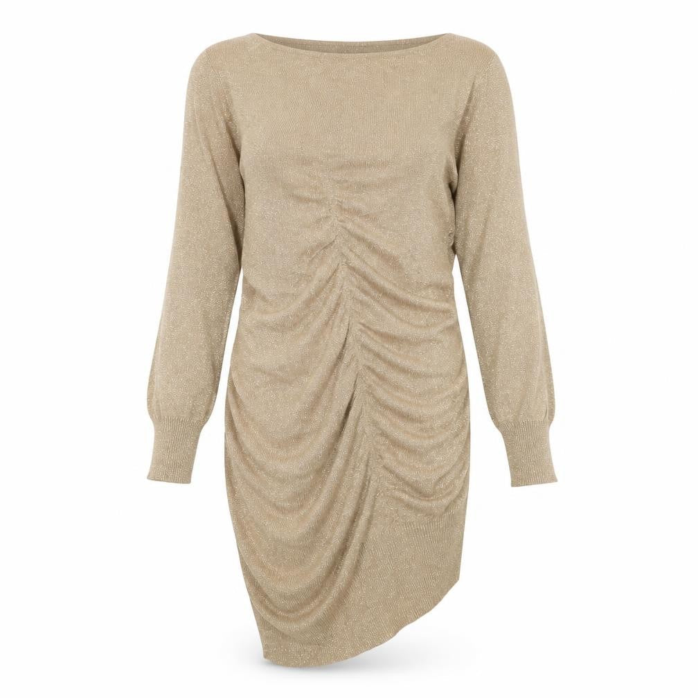 Womens UK Size 12 Papaya Brown Basic Blouse
