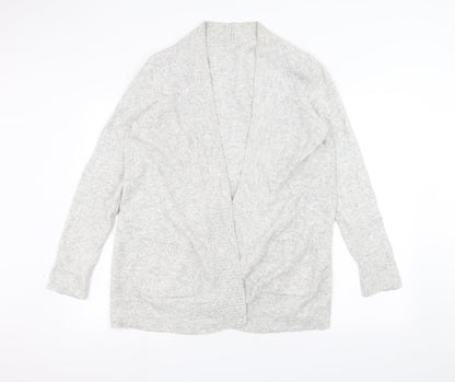 M&Co Womens White   Jacket Coatigan Size 16