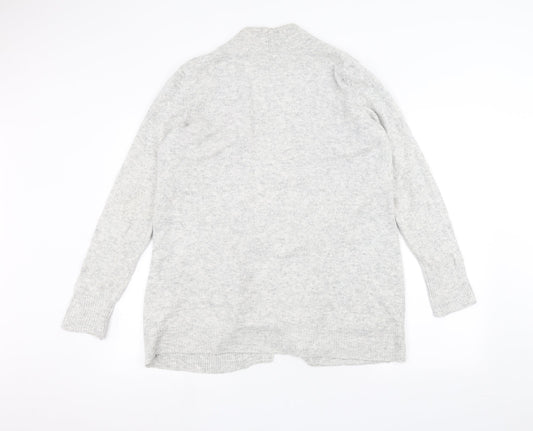 M&Co Womens White   Jacket Coatigan Size 16