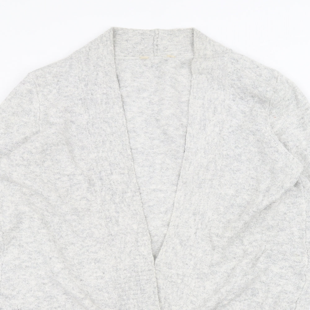 M&Co Womens White   Jacket Coatigan Size 16