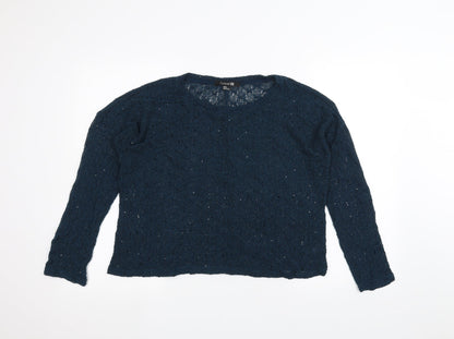 FOREVER 21 Womens Green   Pullover Jumper Size M