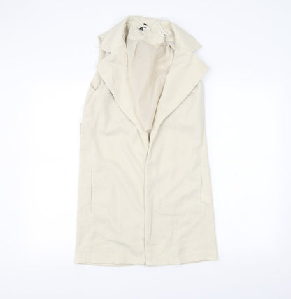 H&M Womens White   Jacket  Size 8