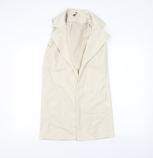 H&M Womens White   Jacket  Size 8