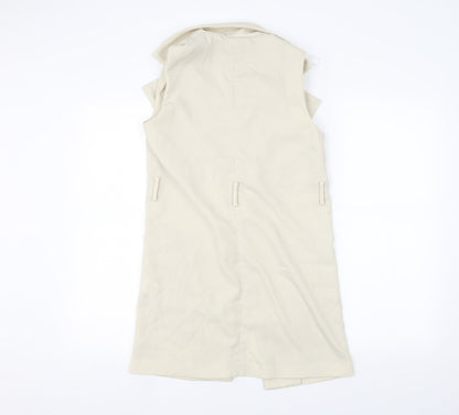 H&M Womens White   Jacket  Size 8