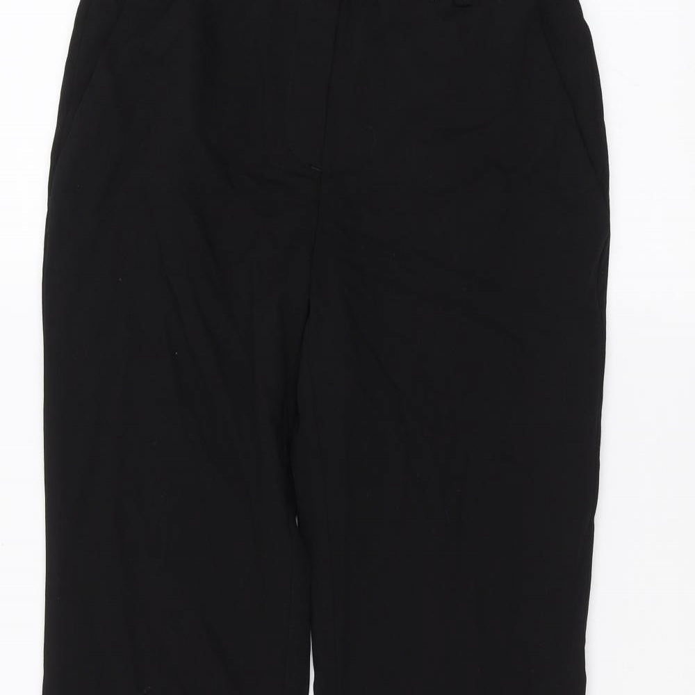 TU Womens Black   Trousers  Size 8 L28 in