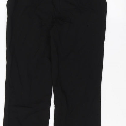 TU Womens Black   Trousers  Size 8 L28 in