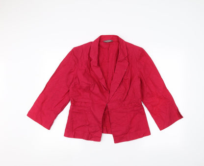 Womens UK Size 12 Marks and Spencer Pink Jacket