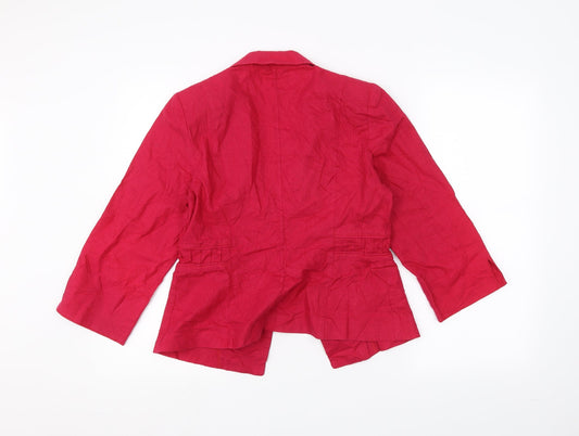 Womens UK Size 12 Marks and Spencer Pink Jacket
