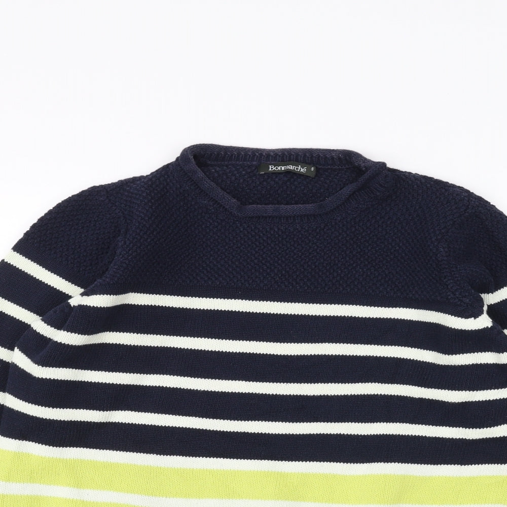 Womens UK Size S Bonmarché Blue Pullover Jumper