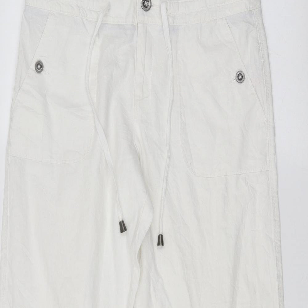 F&F Womens White   Straight Jeans Size 12 L28 in