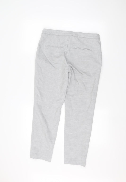 Womens UK Size 10 H&M Regular Fit  Grey Trousers